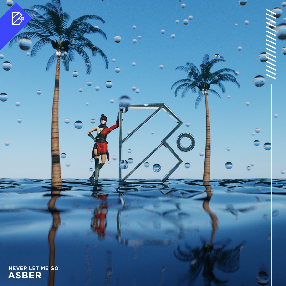 Never Let Me Go - Single by Asber album cover