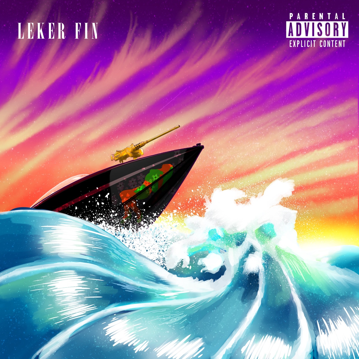 Leker fin - Single by Kaiser x Obandz album cover