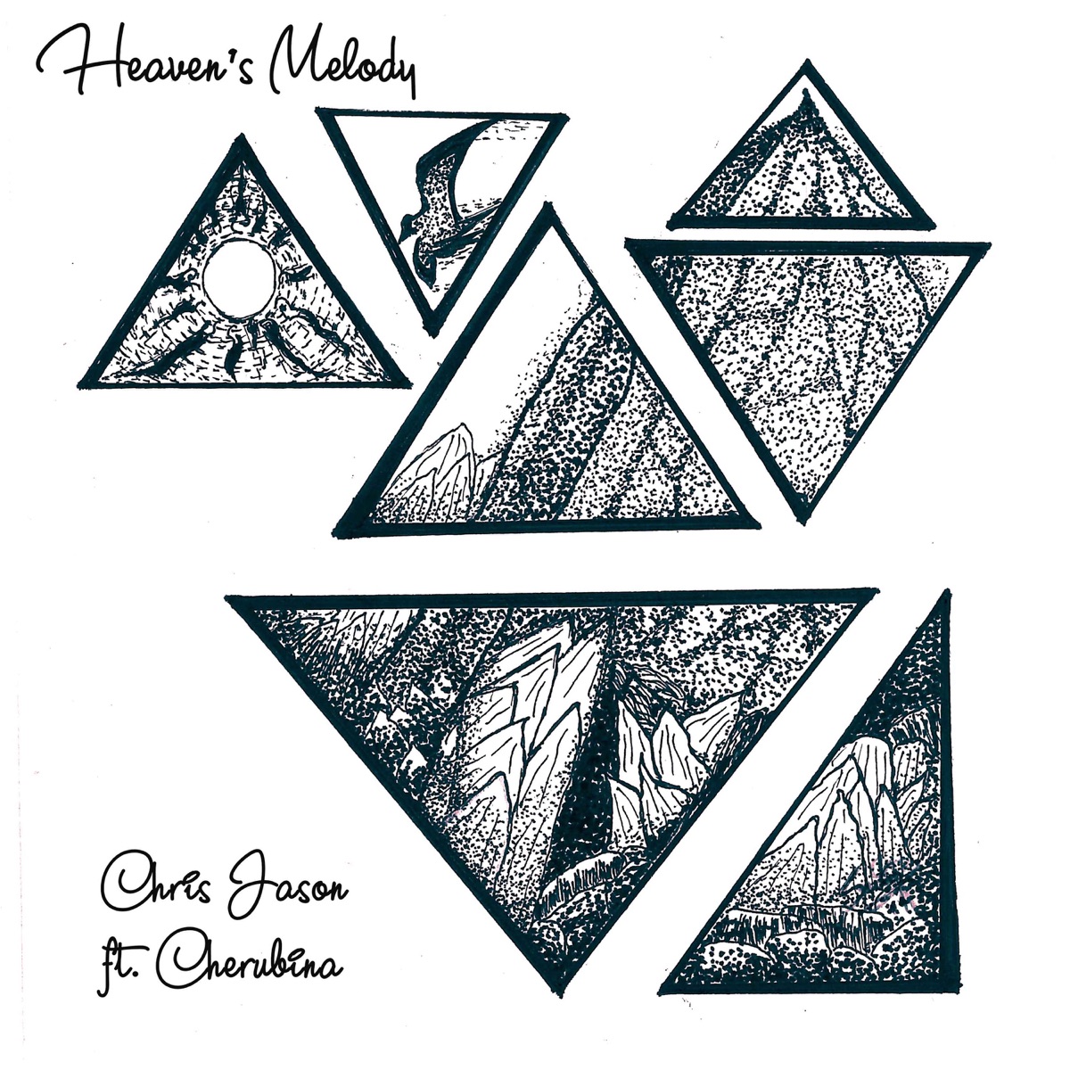 Heaven's Melody (feat. Cherubina) - Single by Chris Jason album cover