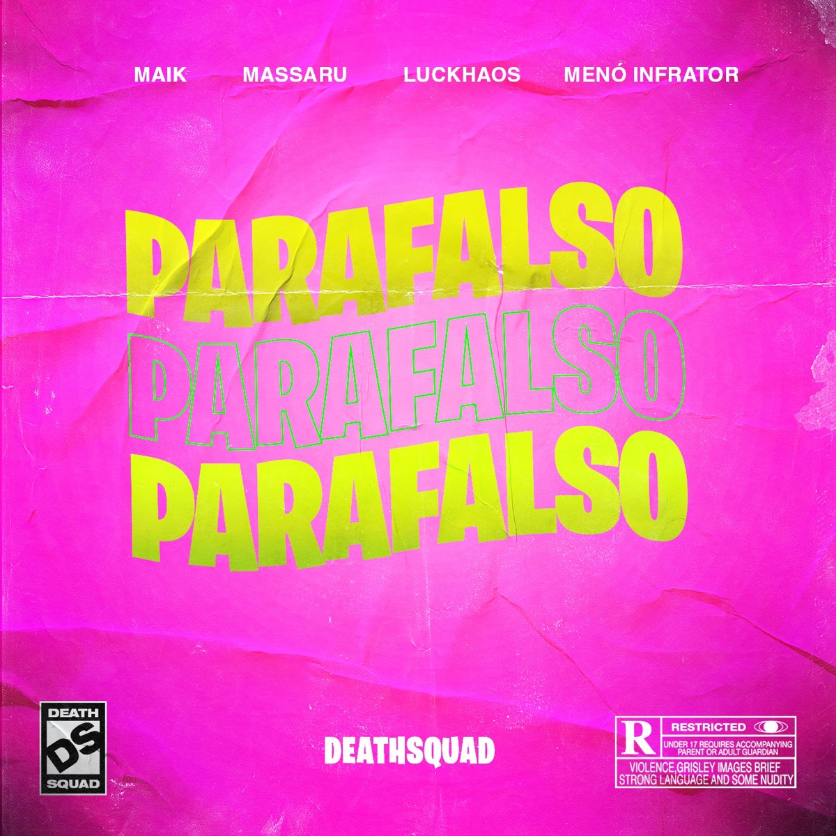 Parafalso - Single by Death $quad, Meno IFT, Massaru, D$ Luqi & EF album cover