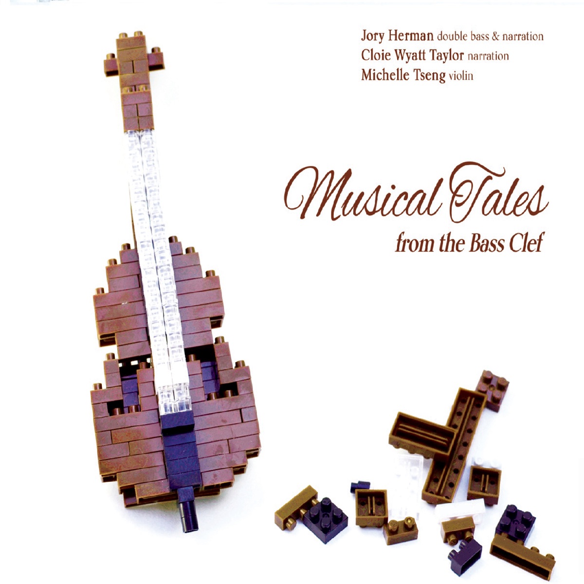 Musical Tales from the Bass Clef by Jory Herman, Cloie Wyatt Taylor & Michelle Tseng album cover