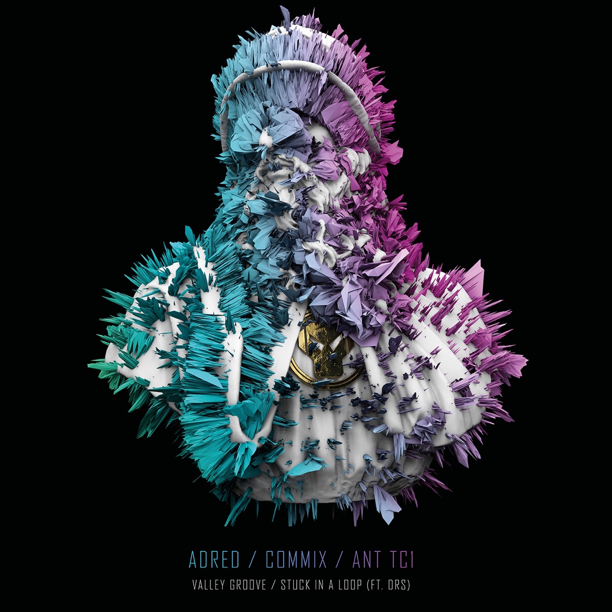 Valley Groove / Stuck in a Loop - Single by Adred, Commix & Ant TC1 album cover