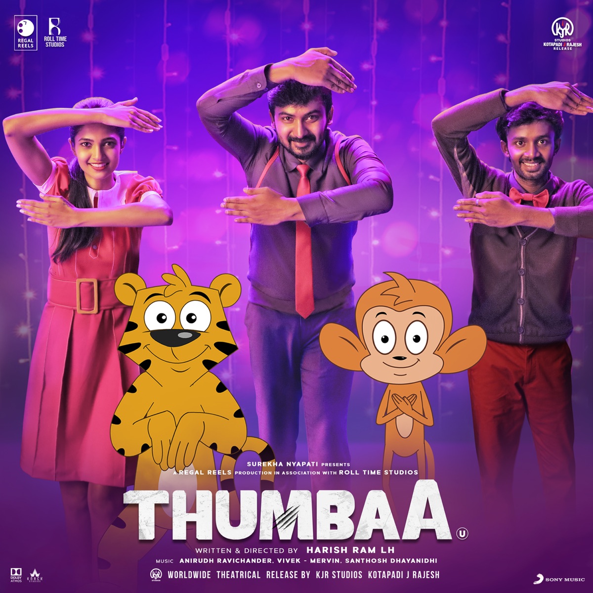 Thumbaa (Original Motion Picture Soundtrack) - Single by Anirudh Ravichander, Vivek - Mervin & Santhosh Dhayanidhi album cover