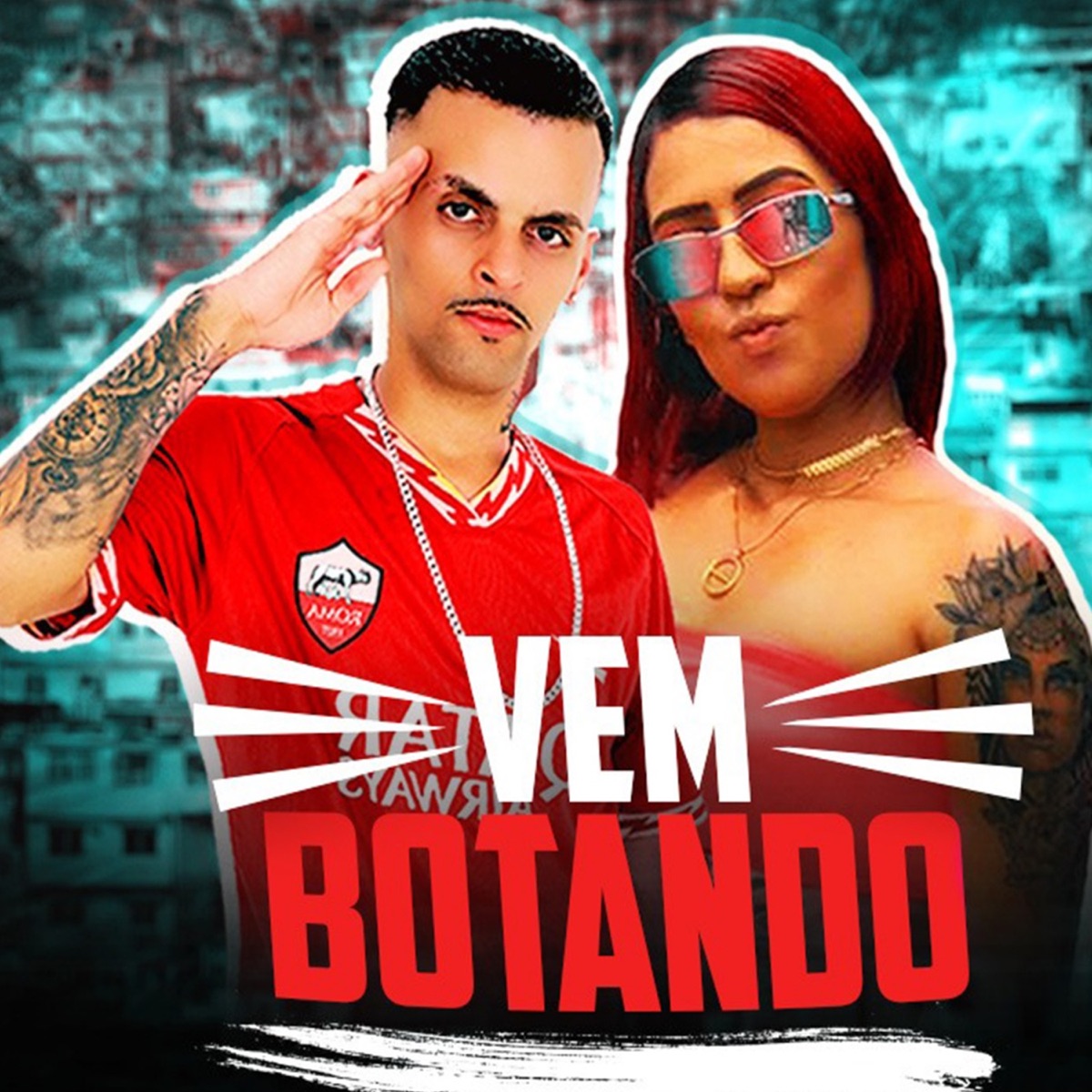 Vem Botando - Single by Jéssica Ruivaa & Teteu Bala album cover