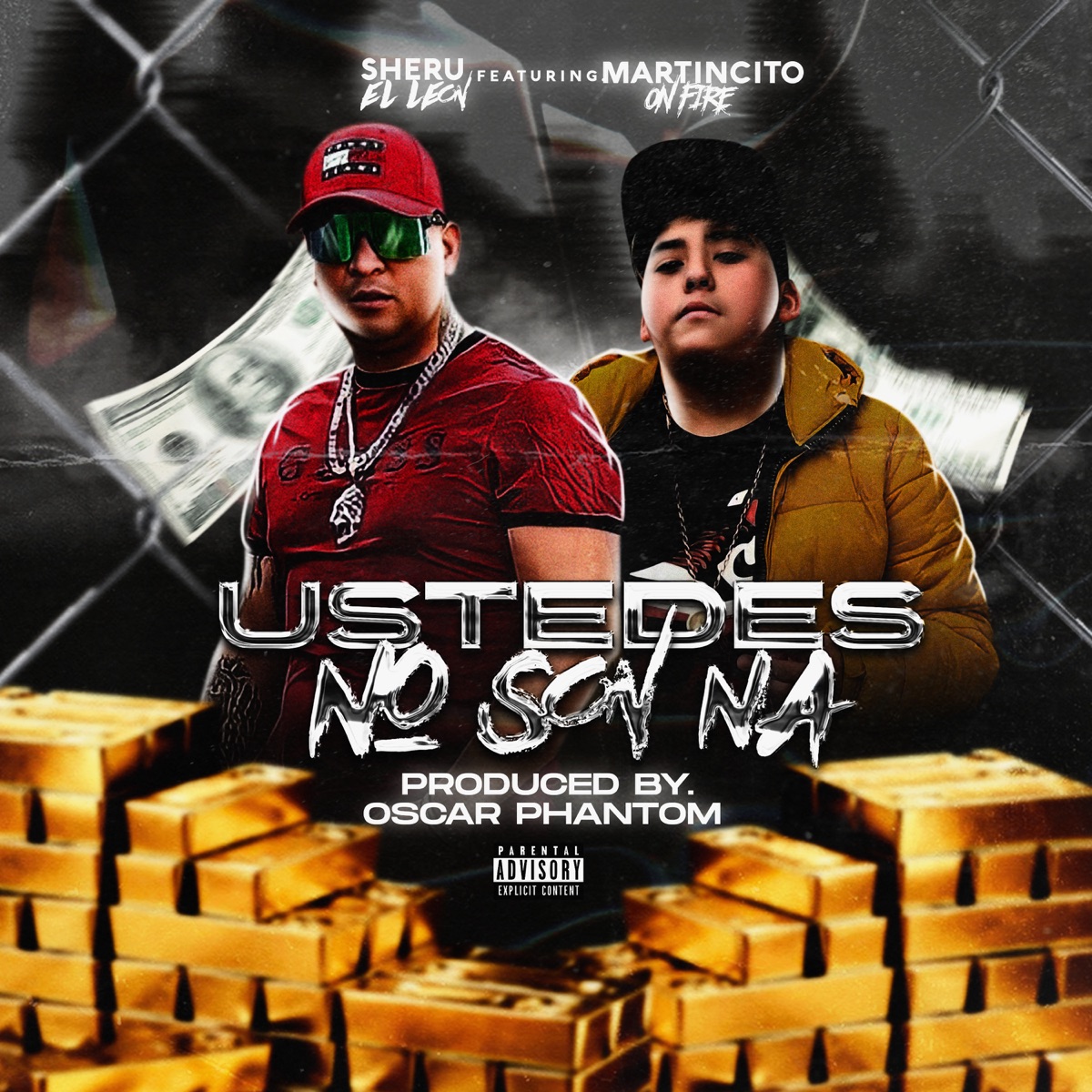 Ustedes No Son Na (feat. Martincito Onfire) - Single by Sheru "El León" album cover
