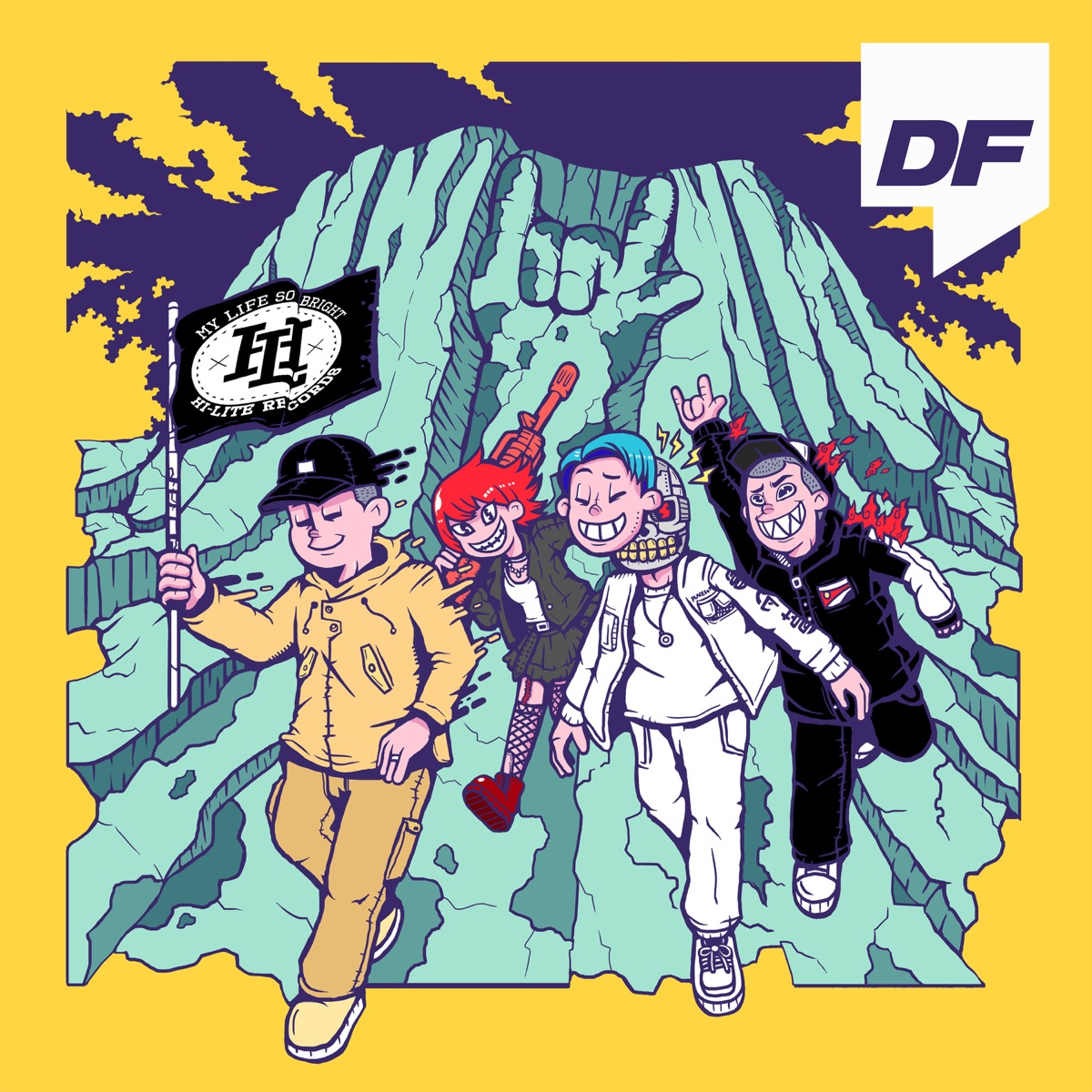 Hi-Lite Sign - Single by Paloalto, Swervy, Jowonu & Huckleberry P album cover