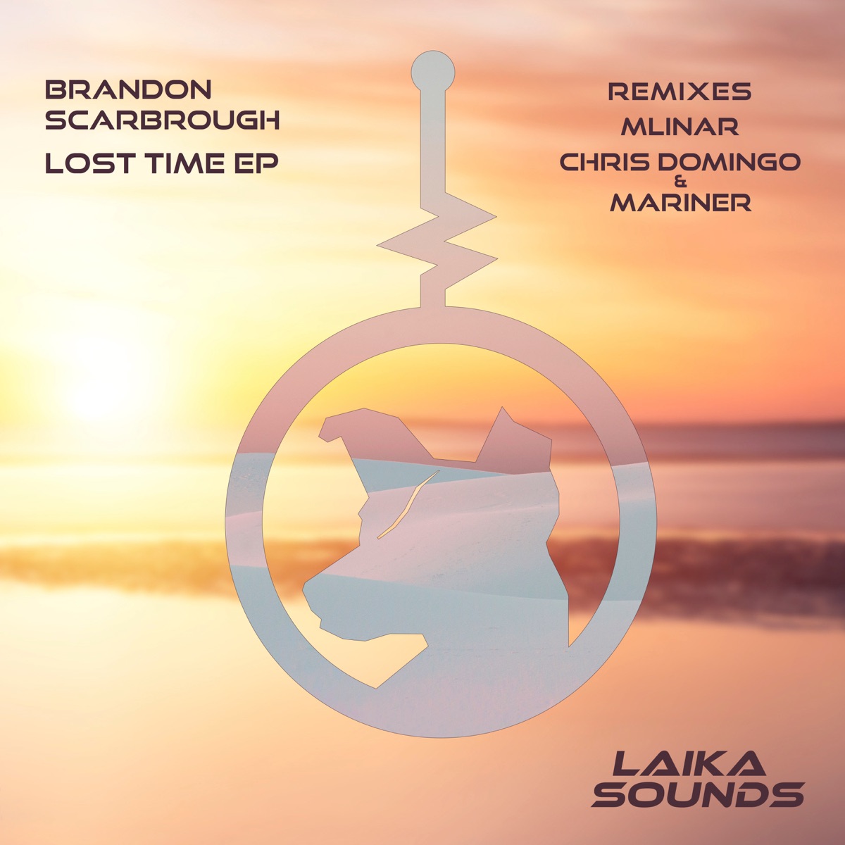 Lost Time - Single by Brandon Scarbrough, Chris Domingo & Mlinar album cover