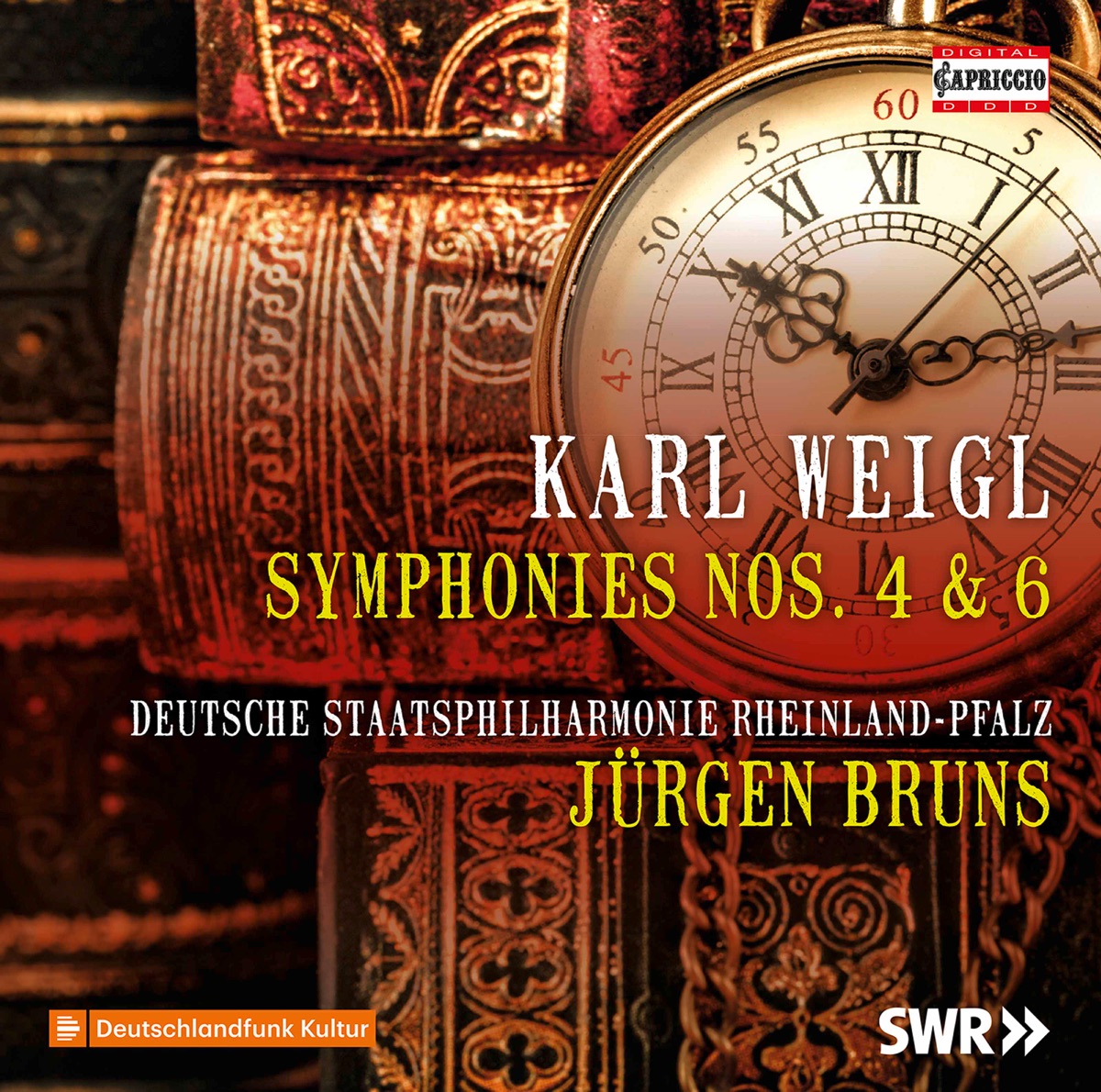 Weigl: Symphonies Nos. 4 & 6 by Rheinland-Pfalz State Philharmonic Orchestra & Jürgen Bruns album cover