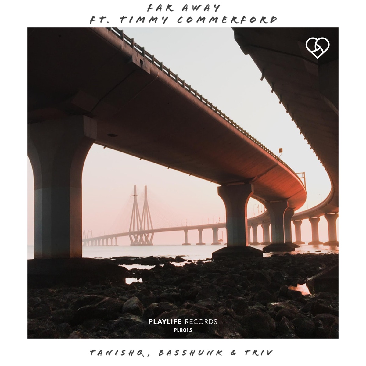 Far Away (feat. Triv) - Single by Tanishq, Basshunk & Timmy Commerford album cover