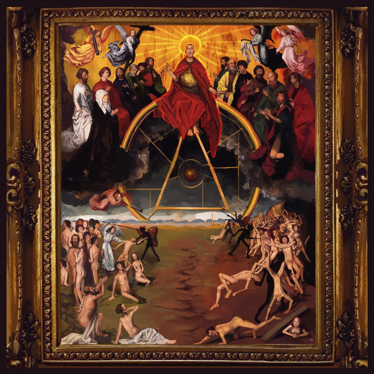El Diablo de Ojos Verdes by Doxx Sinagoga album cover