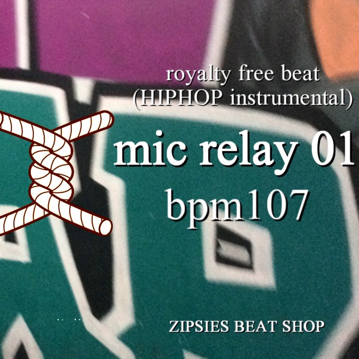 2019 mic relay 01 BPM107 royalty free beat (HIPHOP instrumental) - Single by ZIPSIES album cover