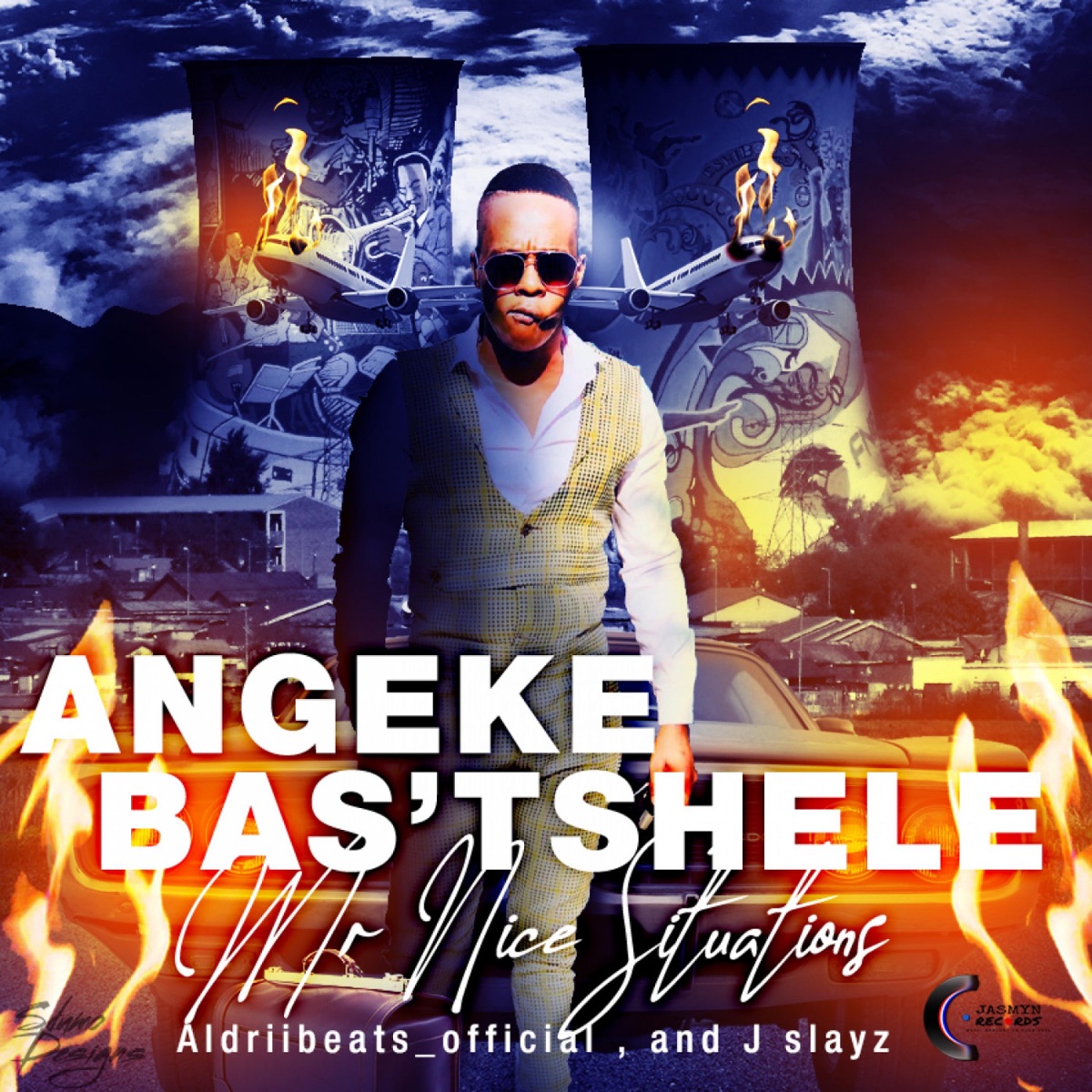 Angeke Bastshele (feat. Aldriibeats official, J Slayz) - Single by Mr Nice Situations album cover