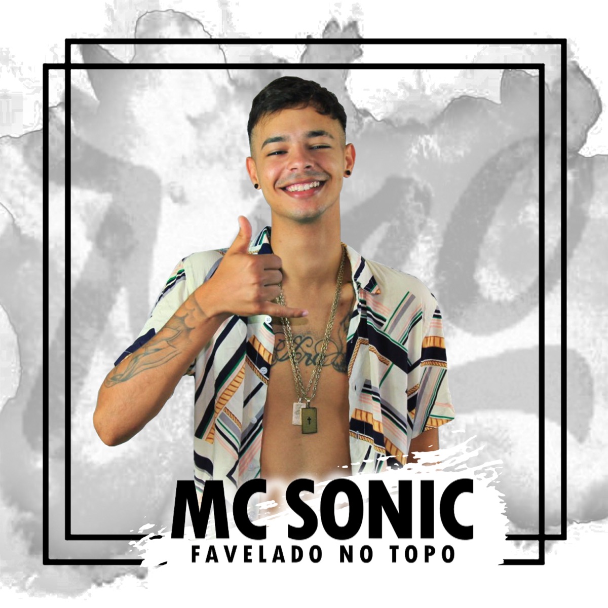 Favelado no Topo - Single by mc sonic album cover