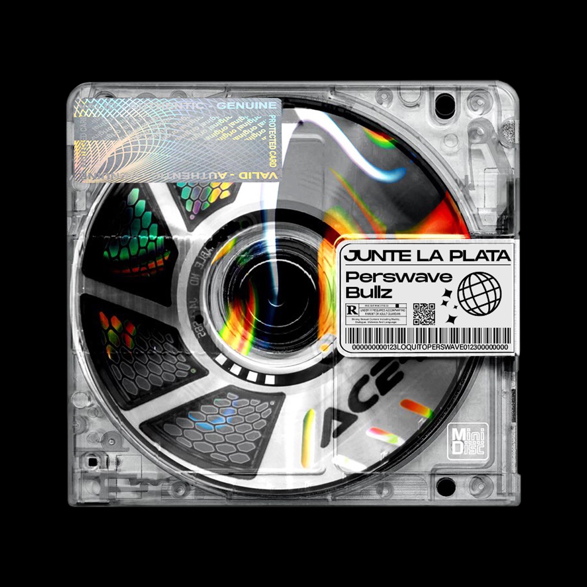 JUNTÉ LA PLATA - Single by perswave album cover