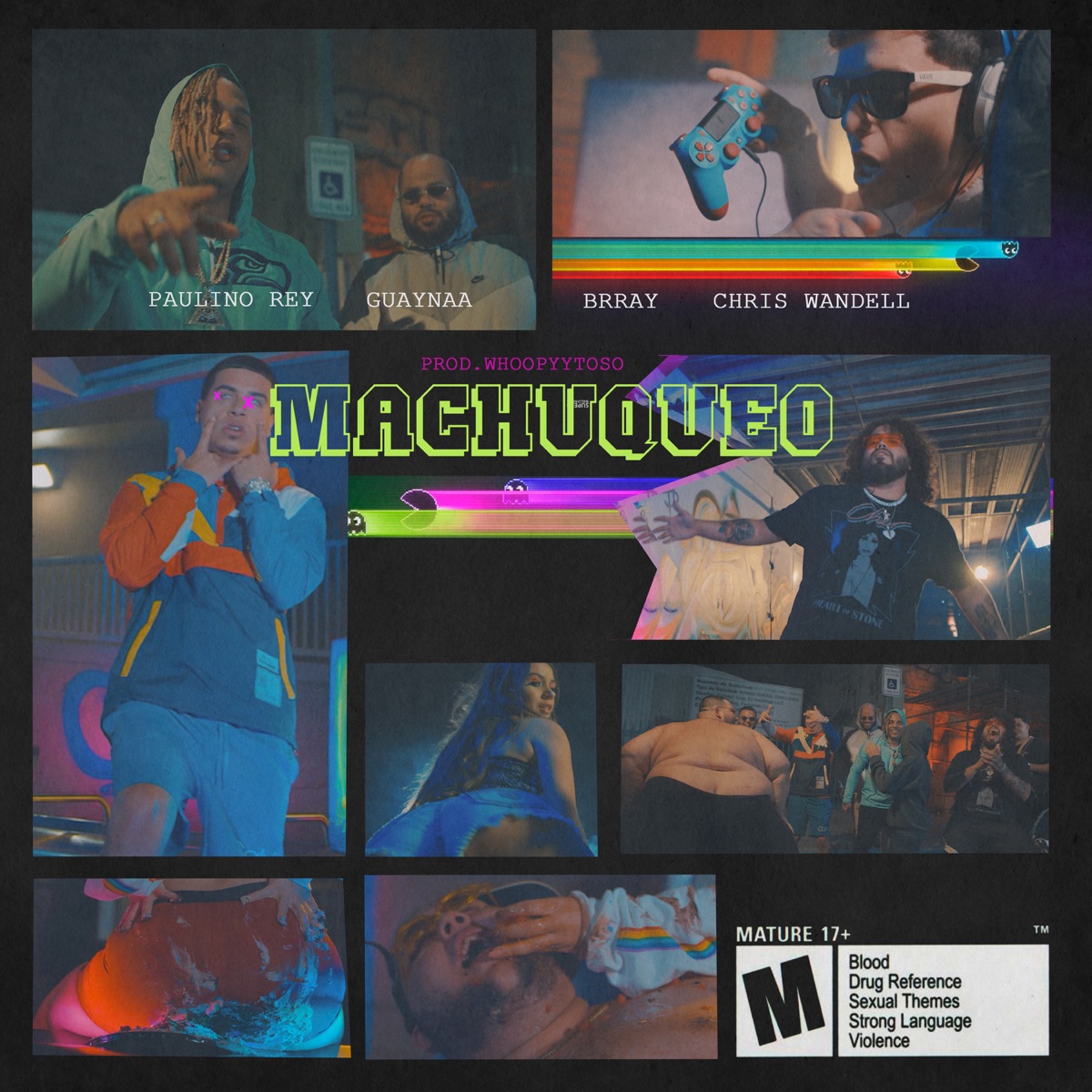 Machuqueo (feat. Chris Wandell) - Single by Paulino Rey, Guaynaa & Brray album cover