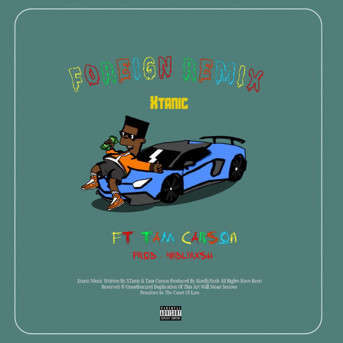 Foreign (feat. Tam Carson) [remix] - Single by Xtanic album cover