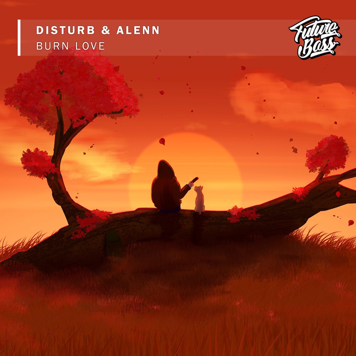Burn Love - Single by Distürb & Alenn album cover