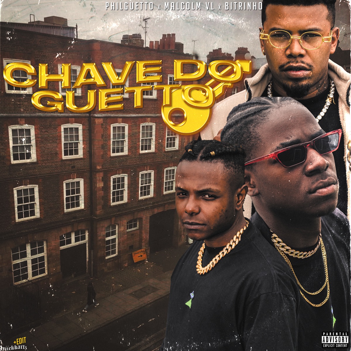 Chave do Guetto (feat. Malcolm VL & Bitrinho) - Single by Philguetto album cover