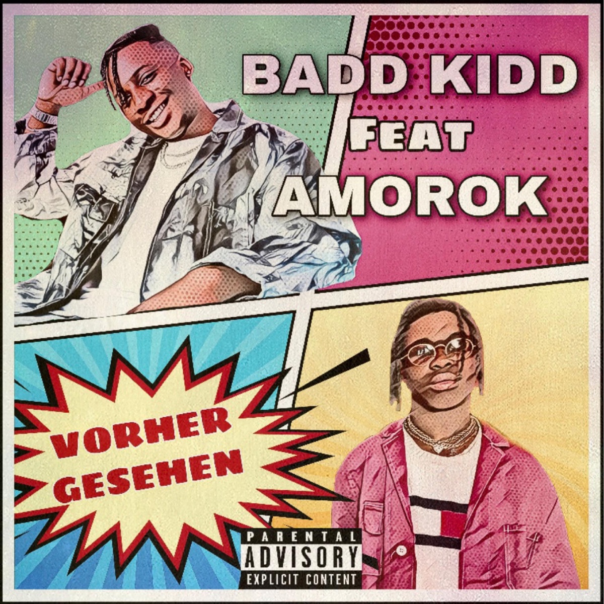 Vorhergesehen (Yeah, Yeah) [feat. Amorok] - Single by Badd Kidd album cover