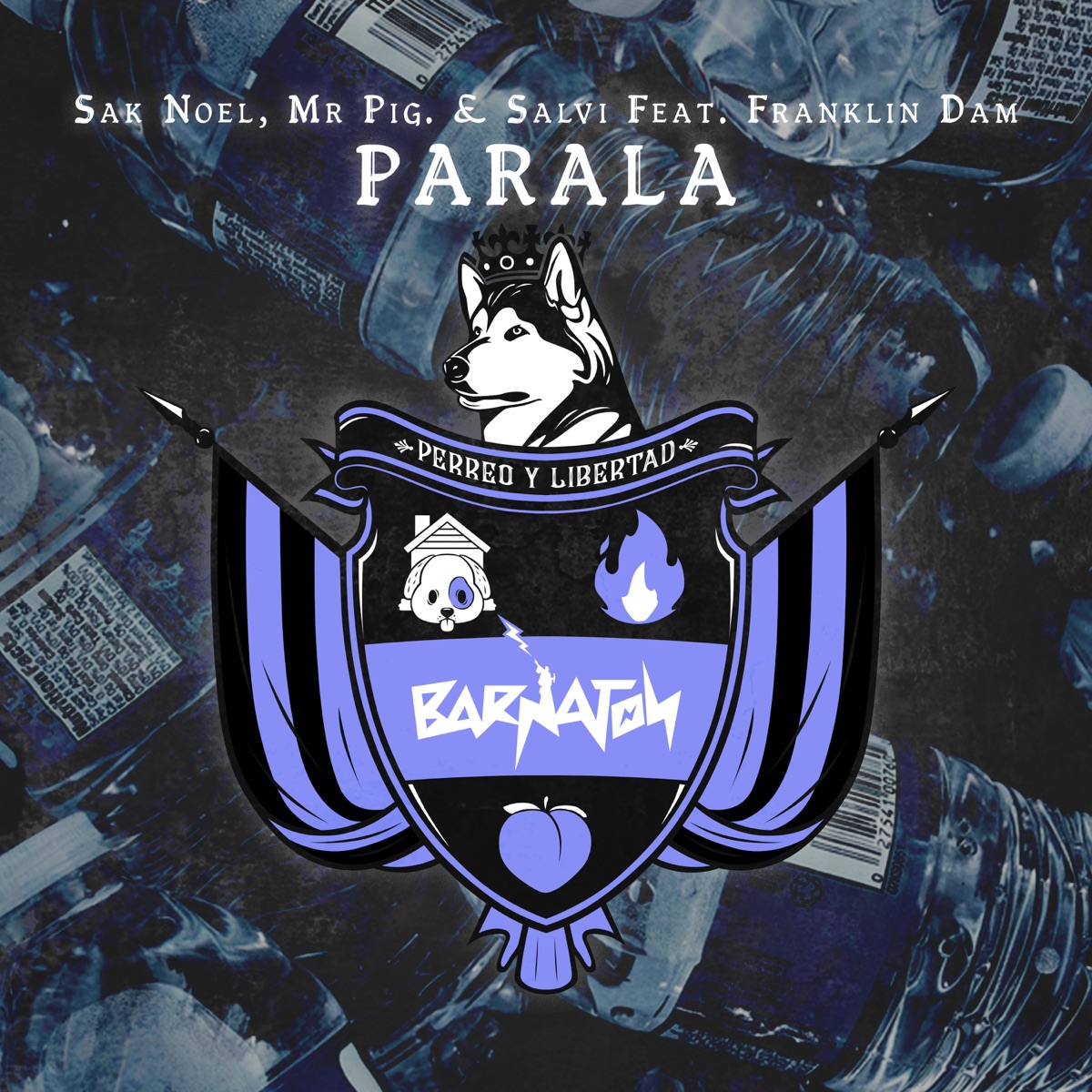 Parala (feat. Franklin Dam) - Single by Sak Noel, Mr. Pig & Salvi album cover