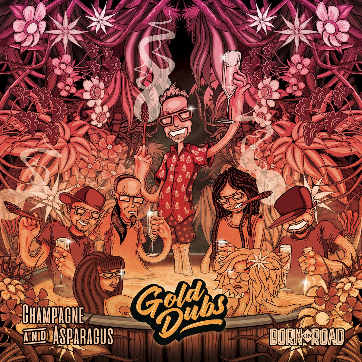 Champagne & Asparagus by GOLD Dubs album cover