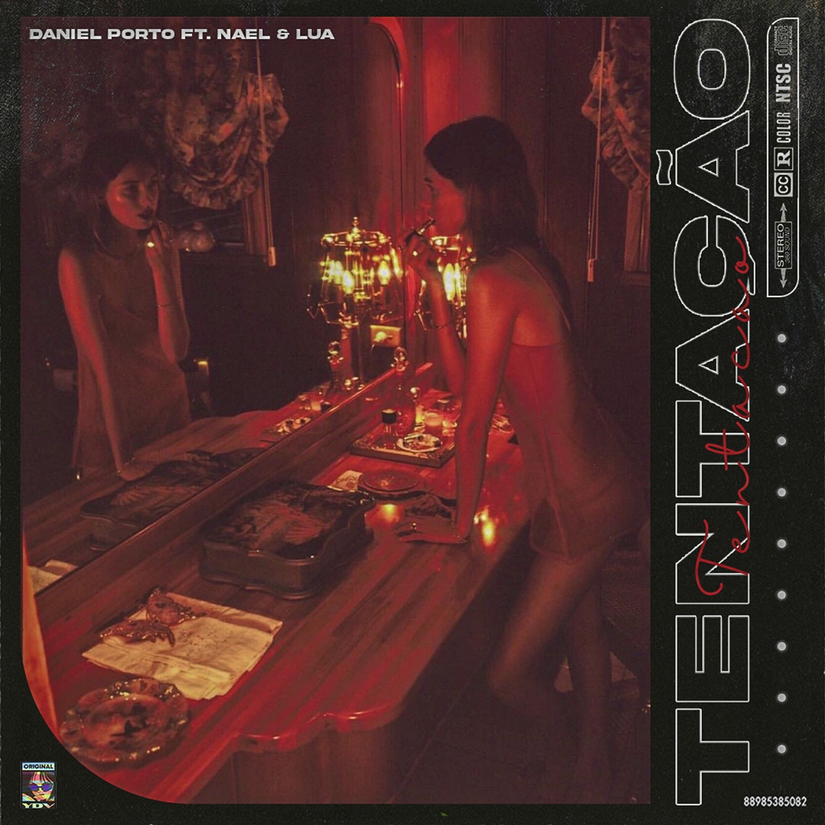 Tentação (feat. ZSS Ent. & Maipo Beats) - Single by Daniel Porto, Nael & Lua album cover