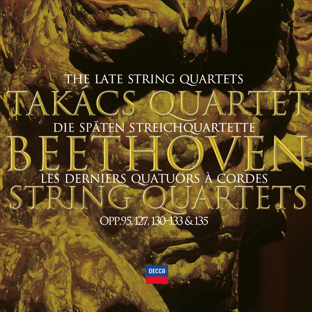 Beethoven: The Late String Quartets by Takács Quartet album cover