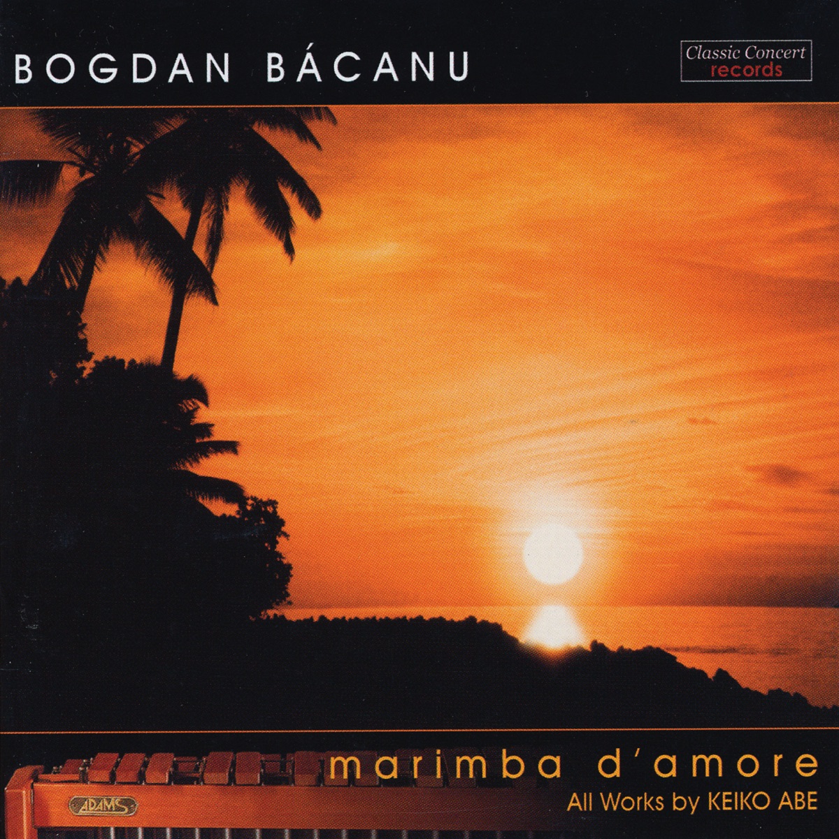Marimba D'Amore by Bogdan Bacanu album cover