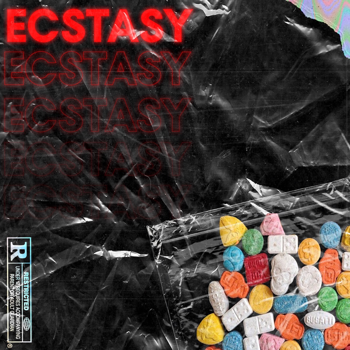 Ecstasy - Single by Borge & LAZZY album cover