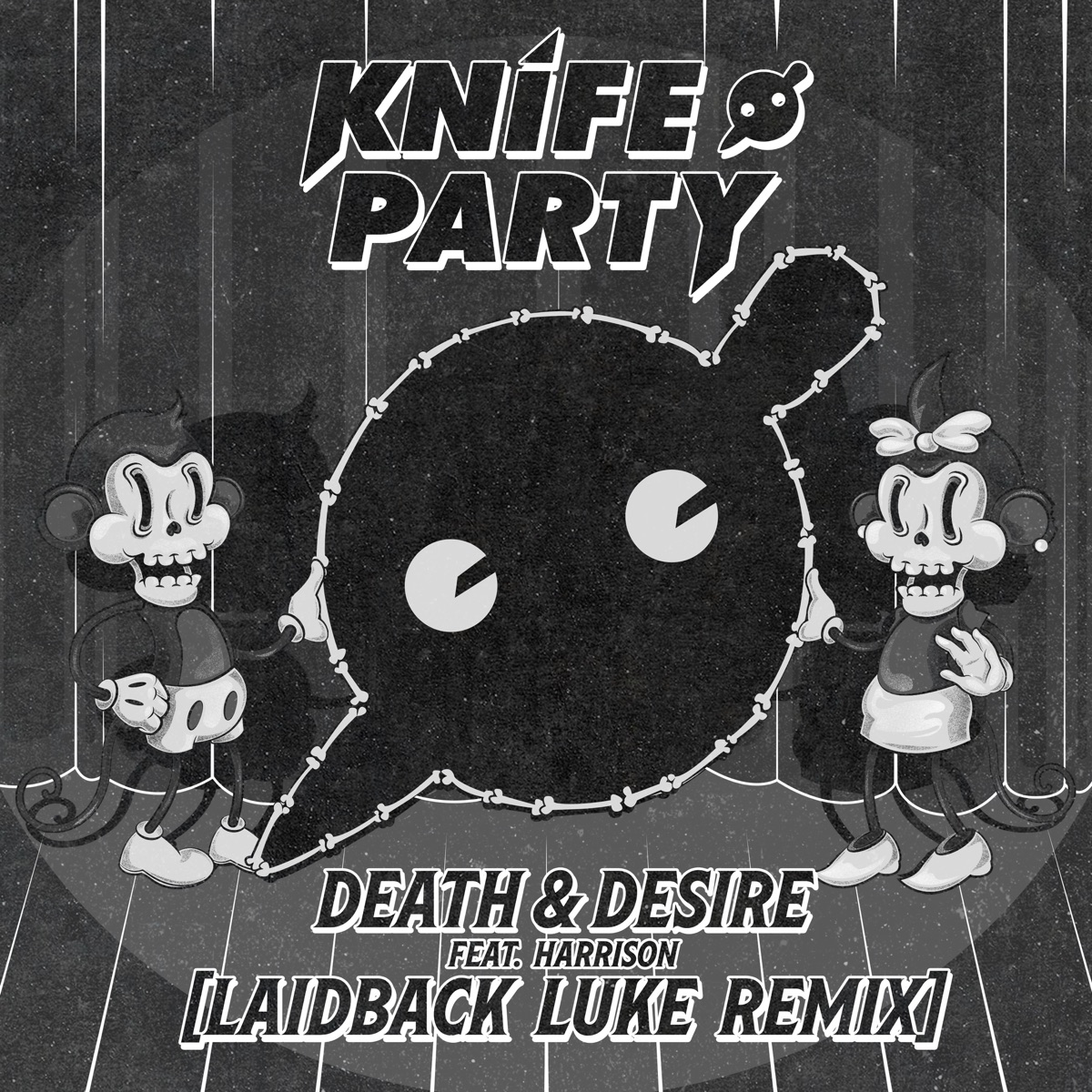 Death & Desire (feat. Harrison) [Laidback Luke Remix] - Single by Knife Party album cover