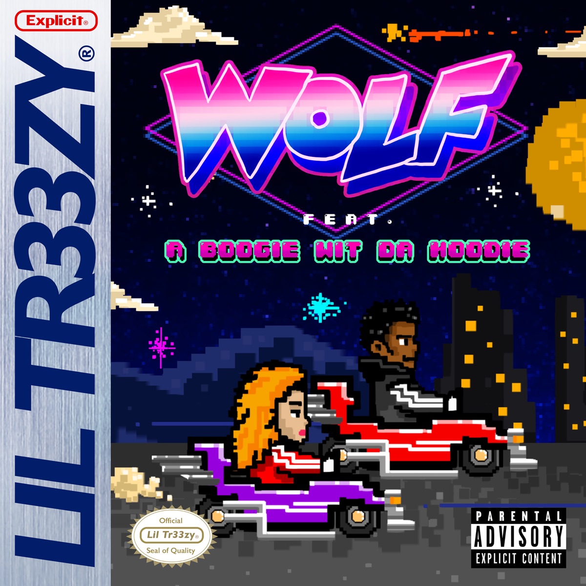 Wolf (feat. A Boogie wit da Hoodie) - Single by lil Tr33zy album cover artwork
