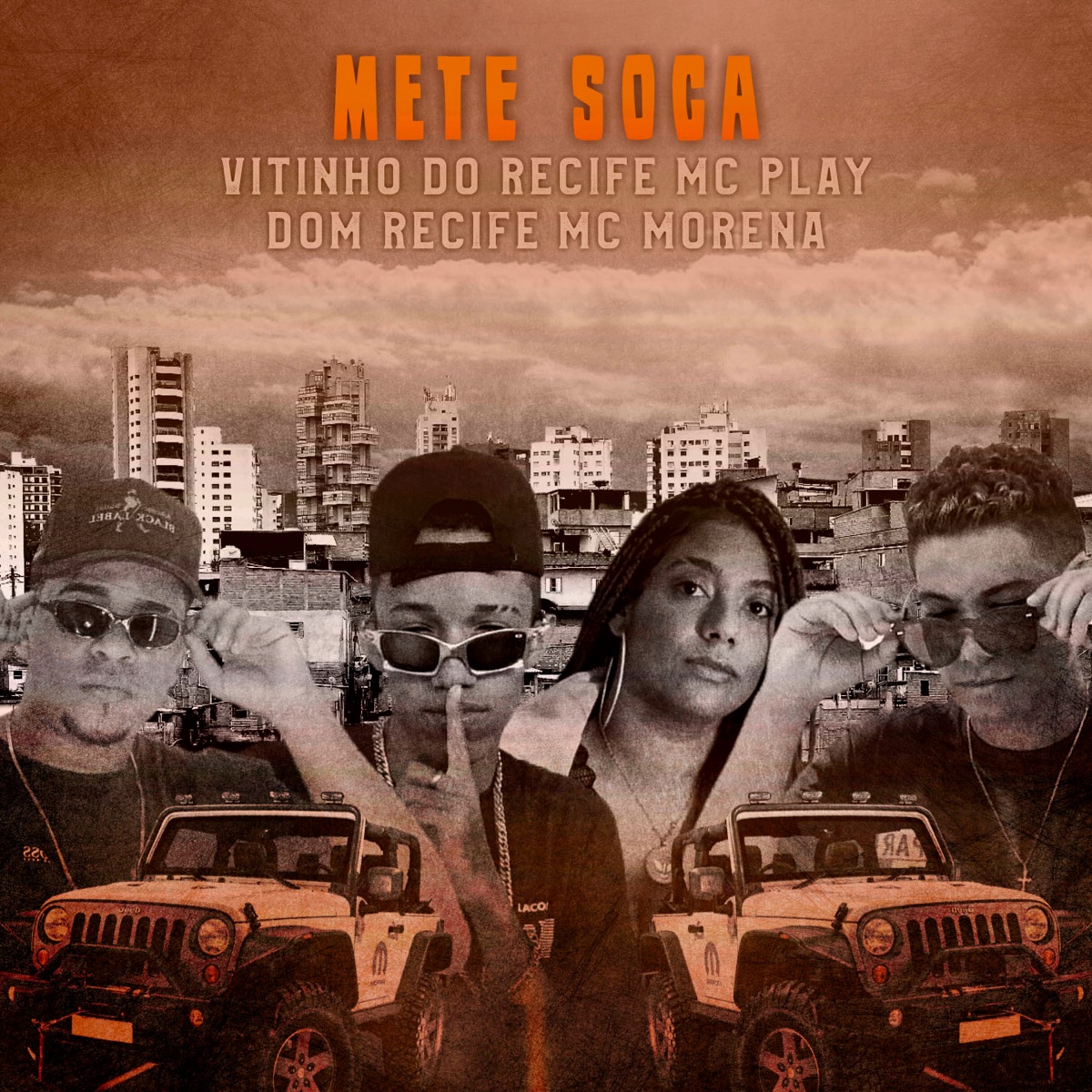 Mete Soca (feat. Mc Play, Mc Dom Recife & Mc Morena) - Single by Vitinho do Recife album cover