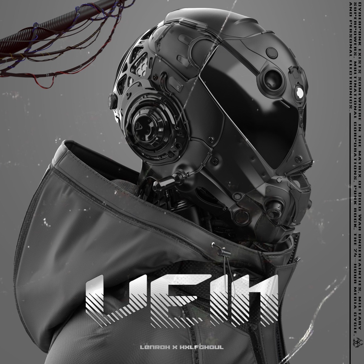 Vein (feat. HxlfGhoul) - Single by Lenroh album cover