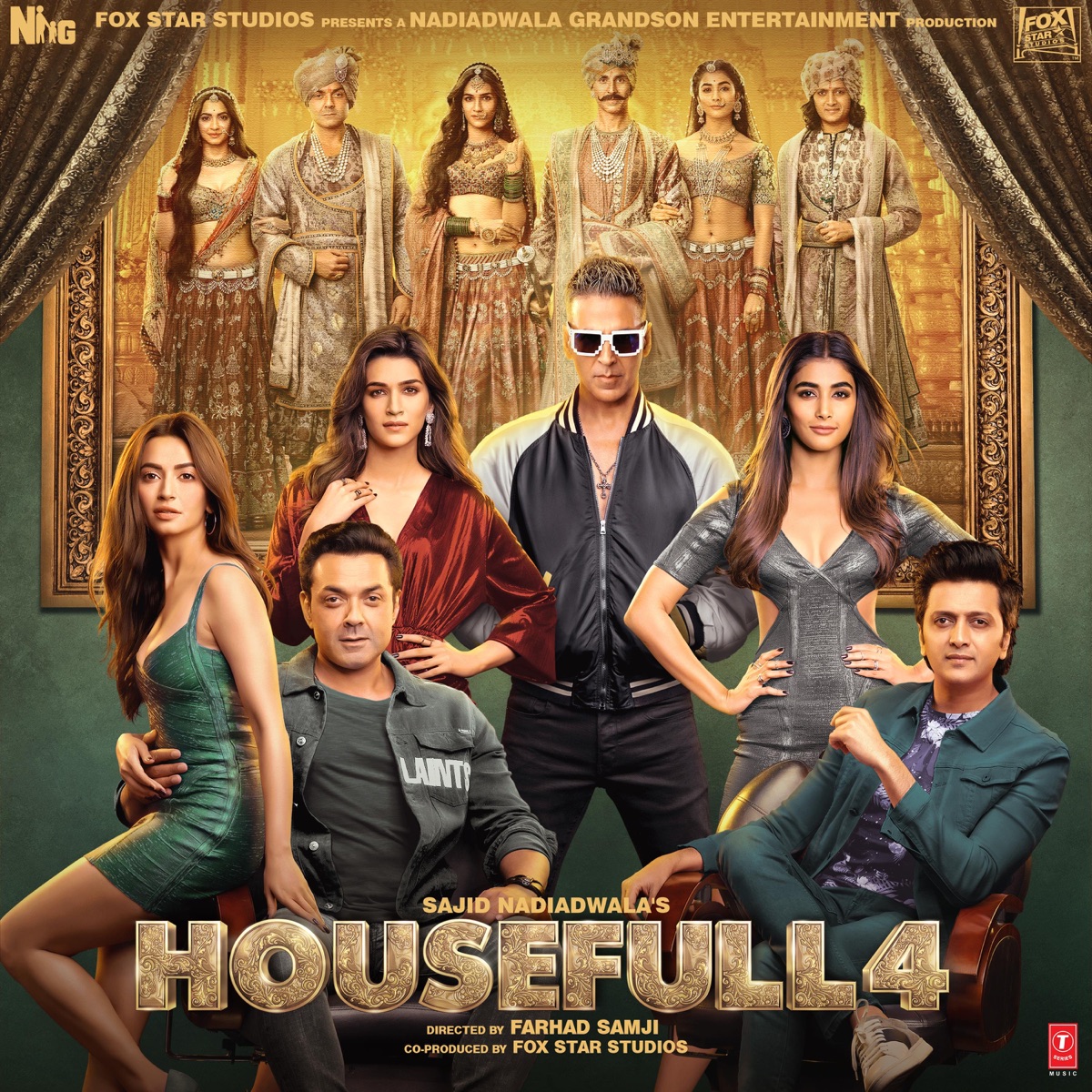Housefull 4 (Original Motion Picture Soundtrack) by Sohail Sen, Devi Sri Prasad, Farhad Samji & Sandeep Shirodkar album cover