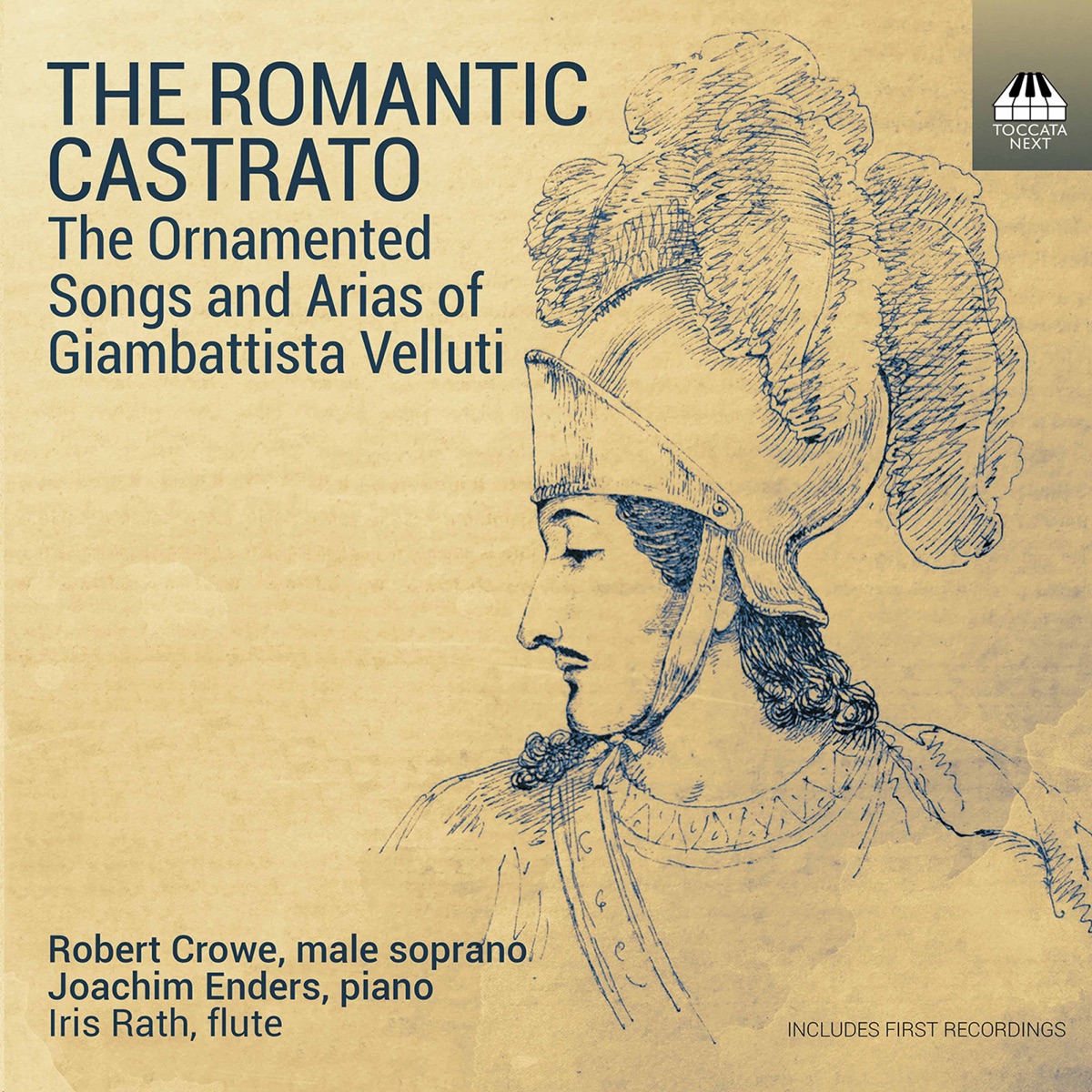 The Romantic Castrato by Robert Crowe & Joachim Enders album cover