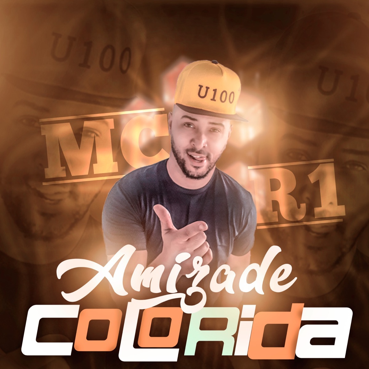 Amizade Colorida - Single by Mc R1 album cover