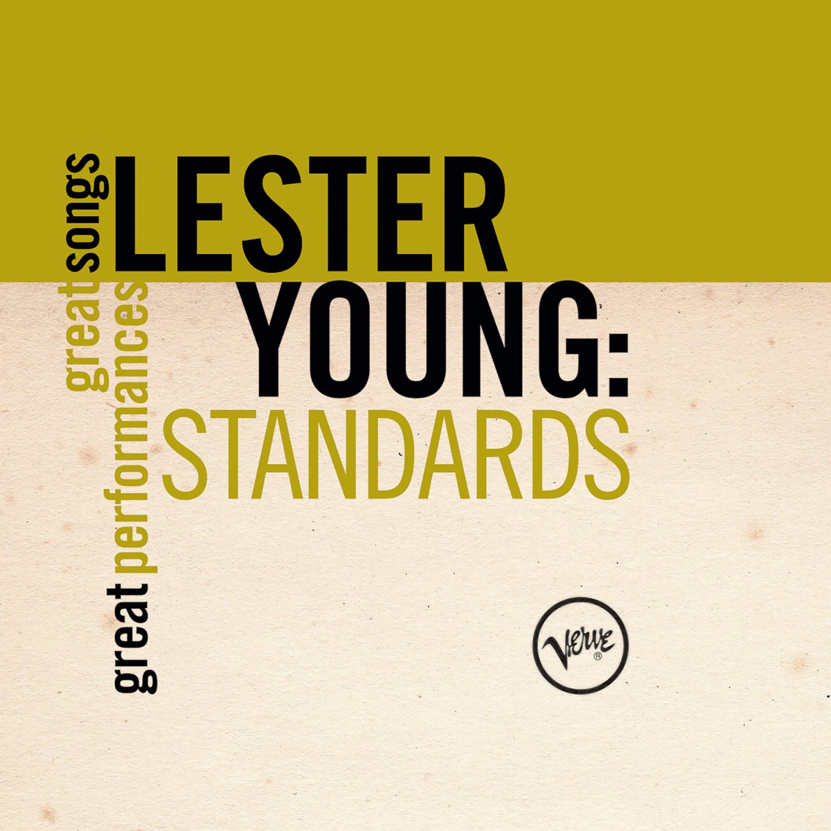 Standards: Great Songs Great Performances by Lester Young album cover