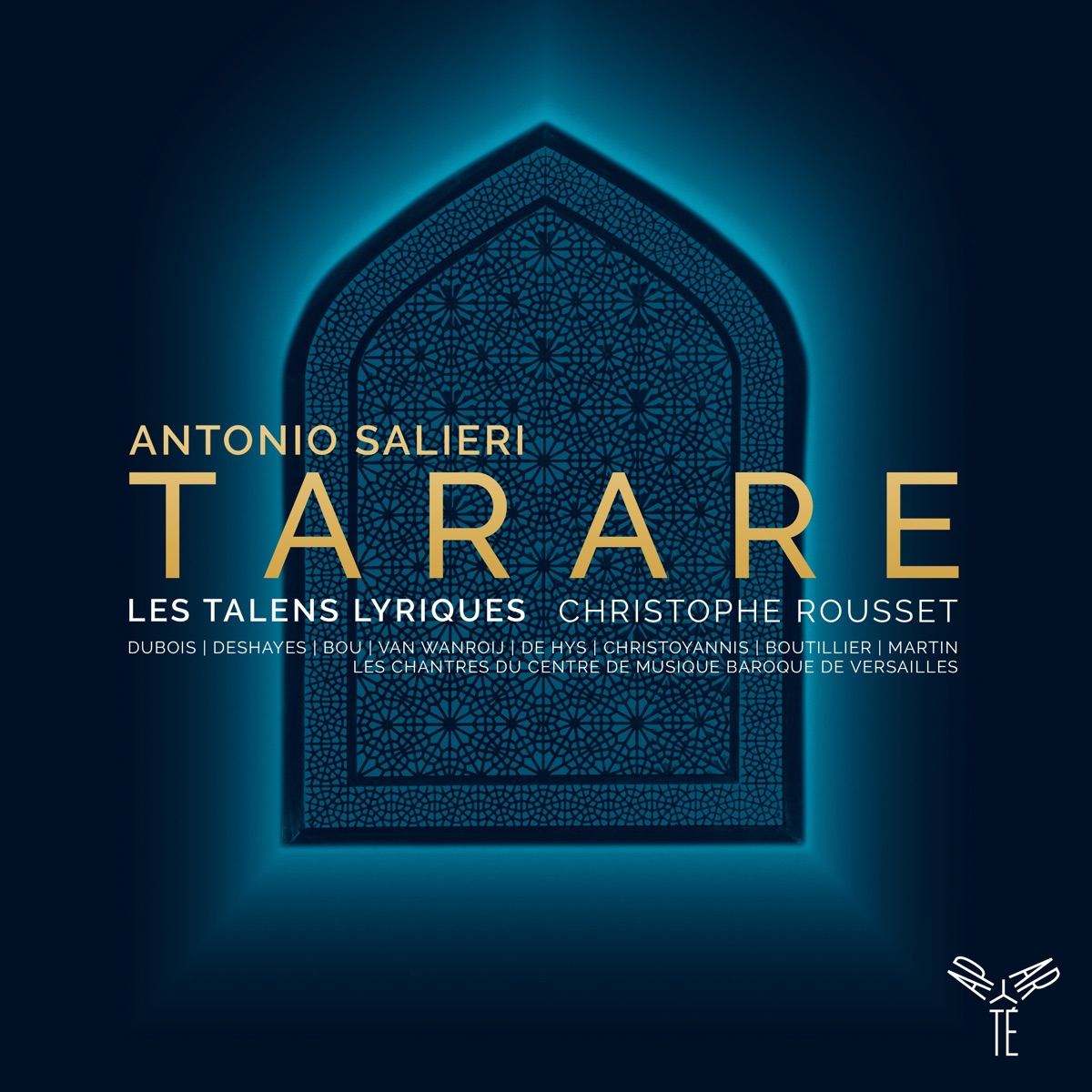 Antonio Salieri: Tarare by Les Talens Lyriques, Christophe Rousset, Tassis Christoyannis, Judith Van Wanroij, Jean-Sébastien Bou, Karine Deshayes, Cyrille Dubois & Enguerrand de Hys album cover