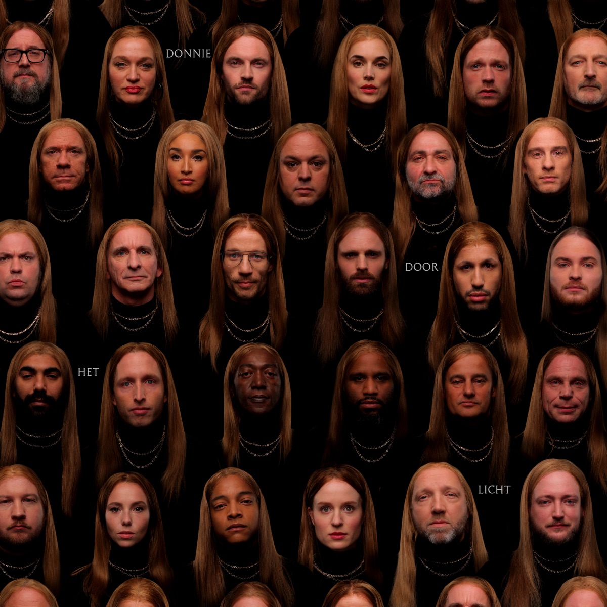 Door Het Licht by Donnie album cover