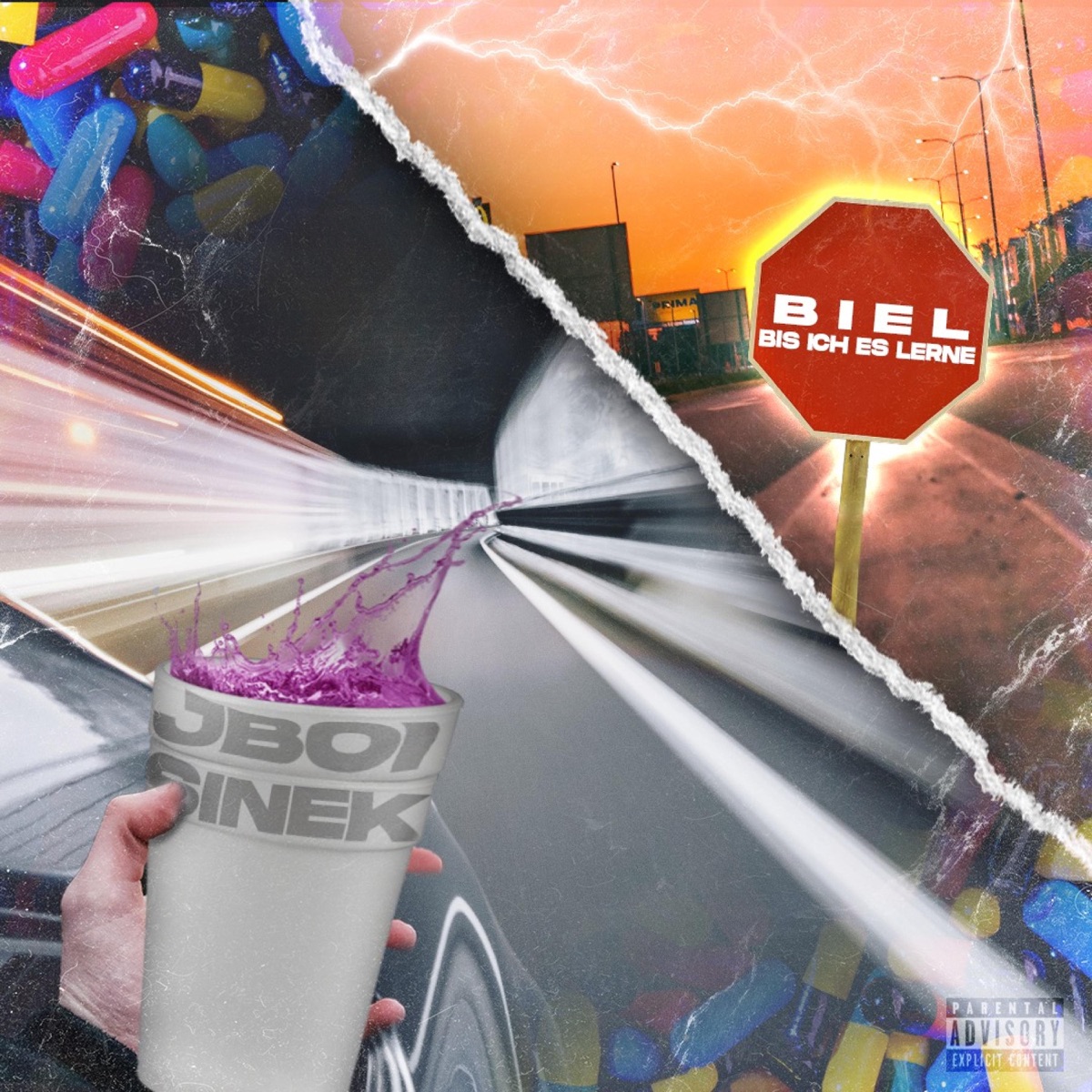 Bis ich es lerne (feat. Sinek) - Single by Jboi album cover