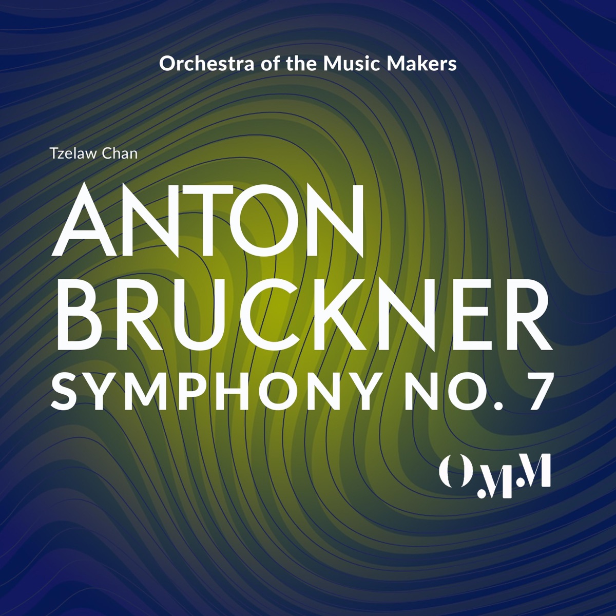 Bruckner: Symphony No. 7 by Orchestra of the Music Makers album cover
