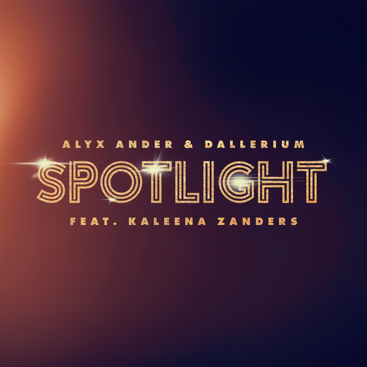 Spotlight (feat. Kaleena Zanders) - Single by Alyx Ander & Dallerium album cover