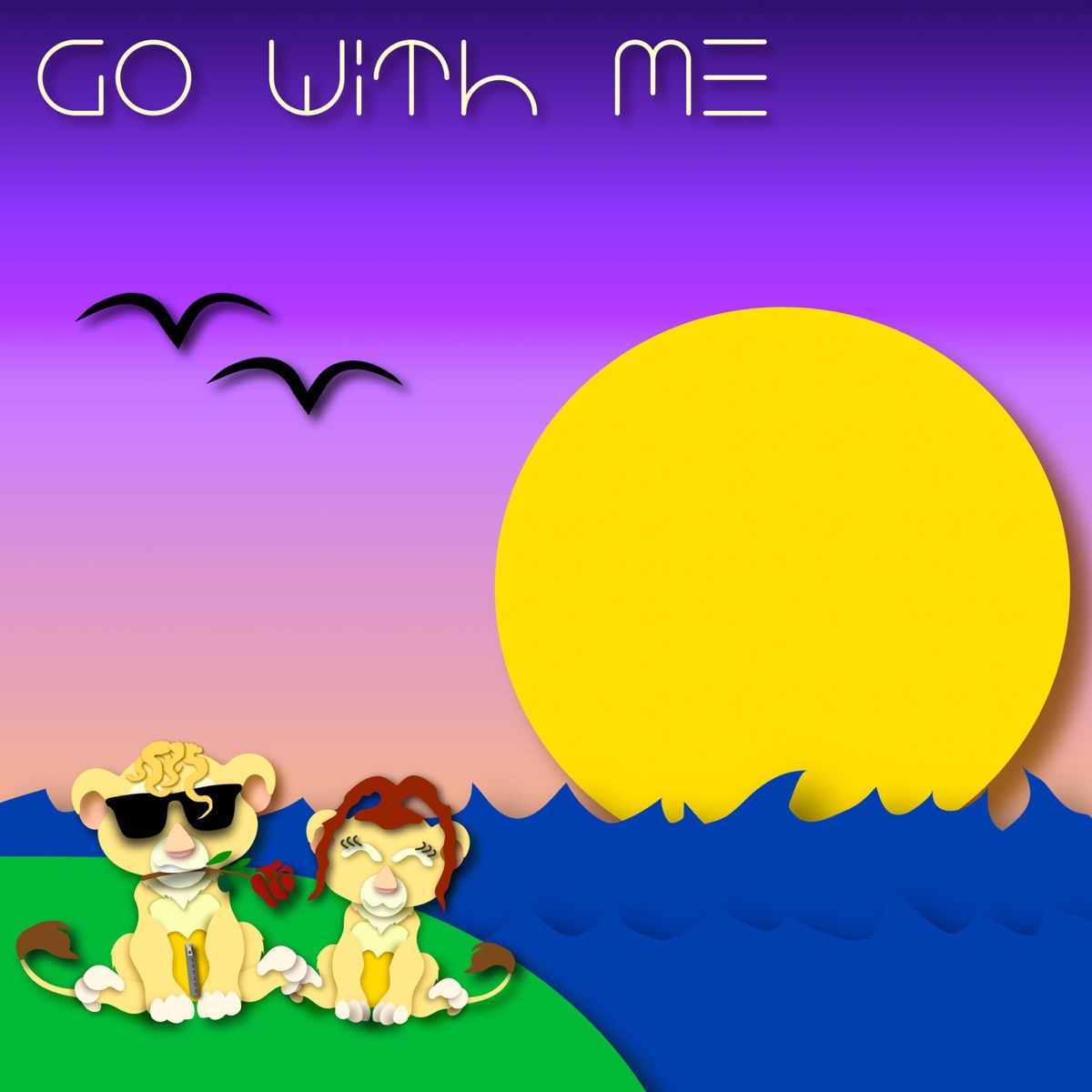 Go With Me - Single by Ozzie Lovin & Natel album cover