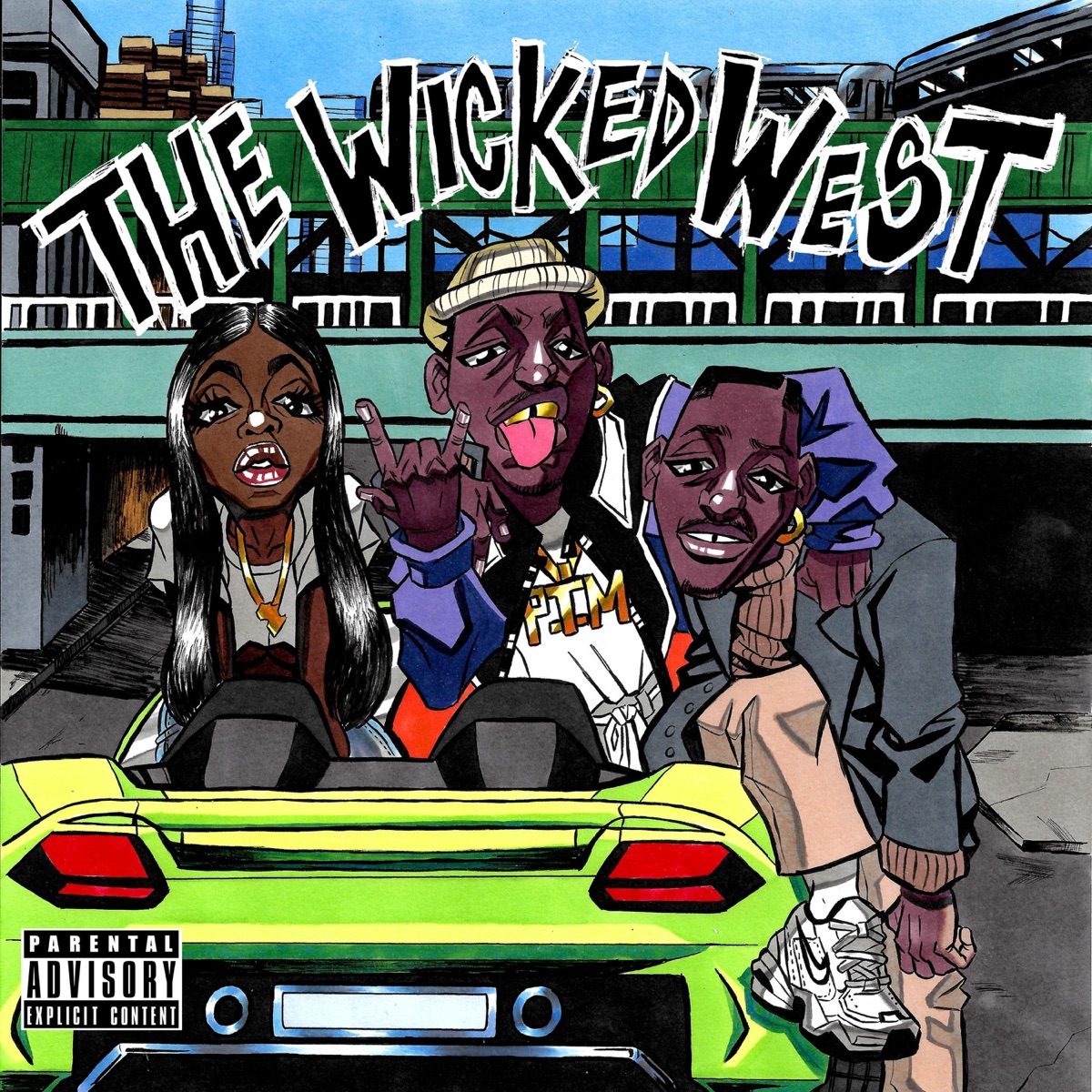 The Wicked West - Single by Joe West album cover