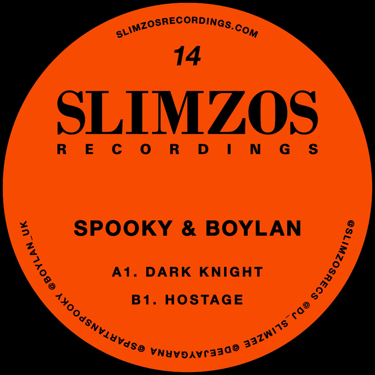 Slimzos 014 - Single by Spooky Bizzle & Boylan album cover