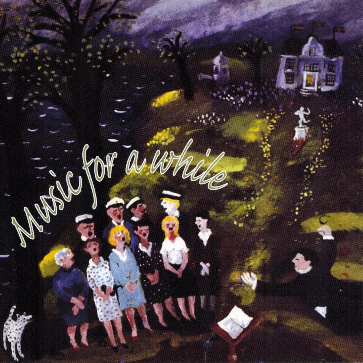 Music for a While by Musikhögskolans Kammarkör Piteå album cover