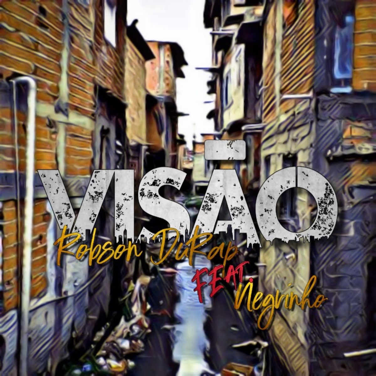 Visão (feat. Negrinho) - Single by Robson Durap album cover