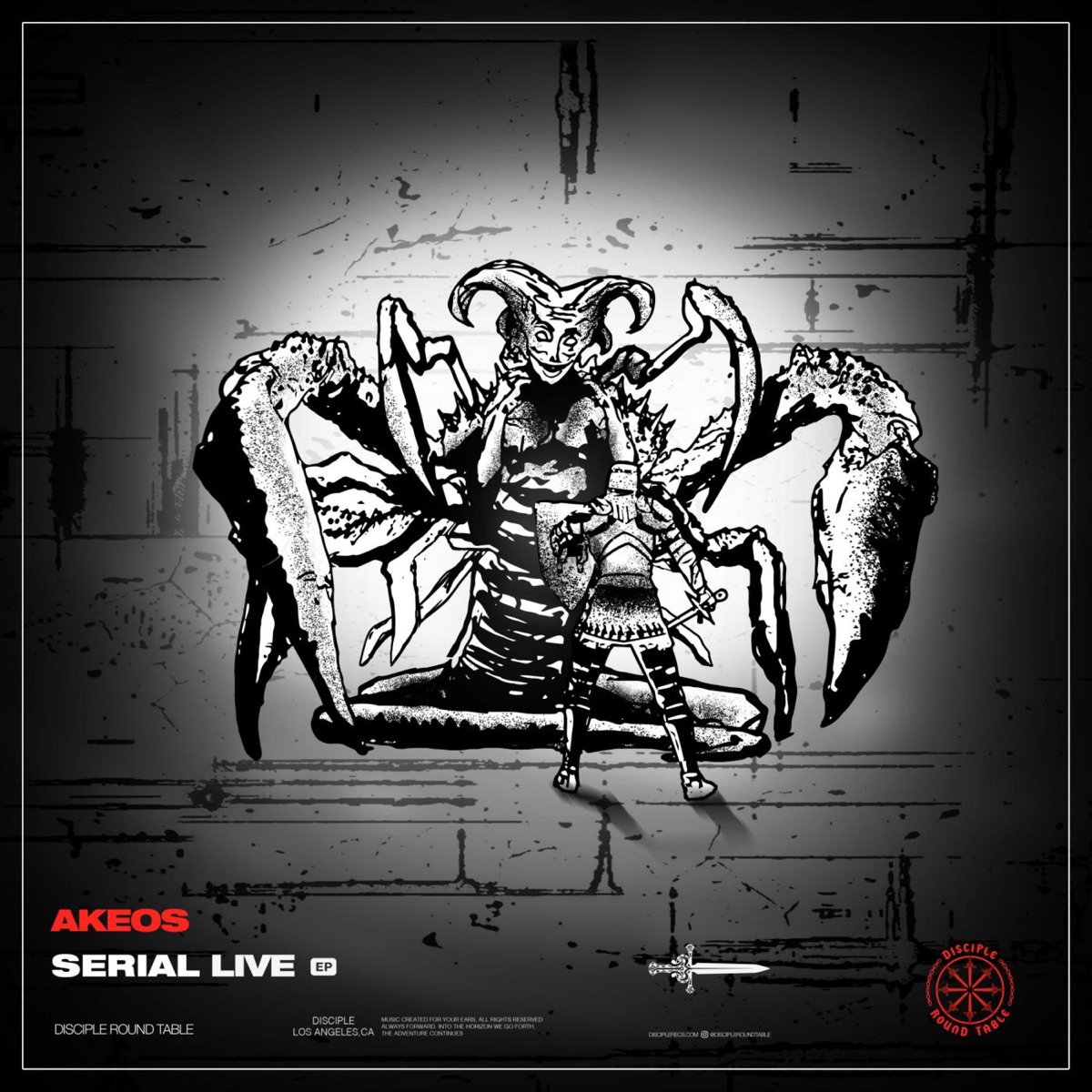Serial Live EP by Akeos album cover