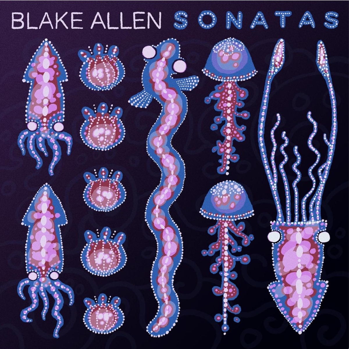 Sonatas by Blake Allen, Christopher Koelzer, Emily Uematsu & Susan Mandel album cover