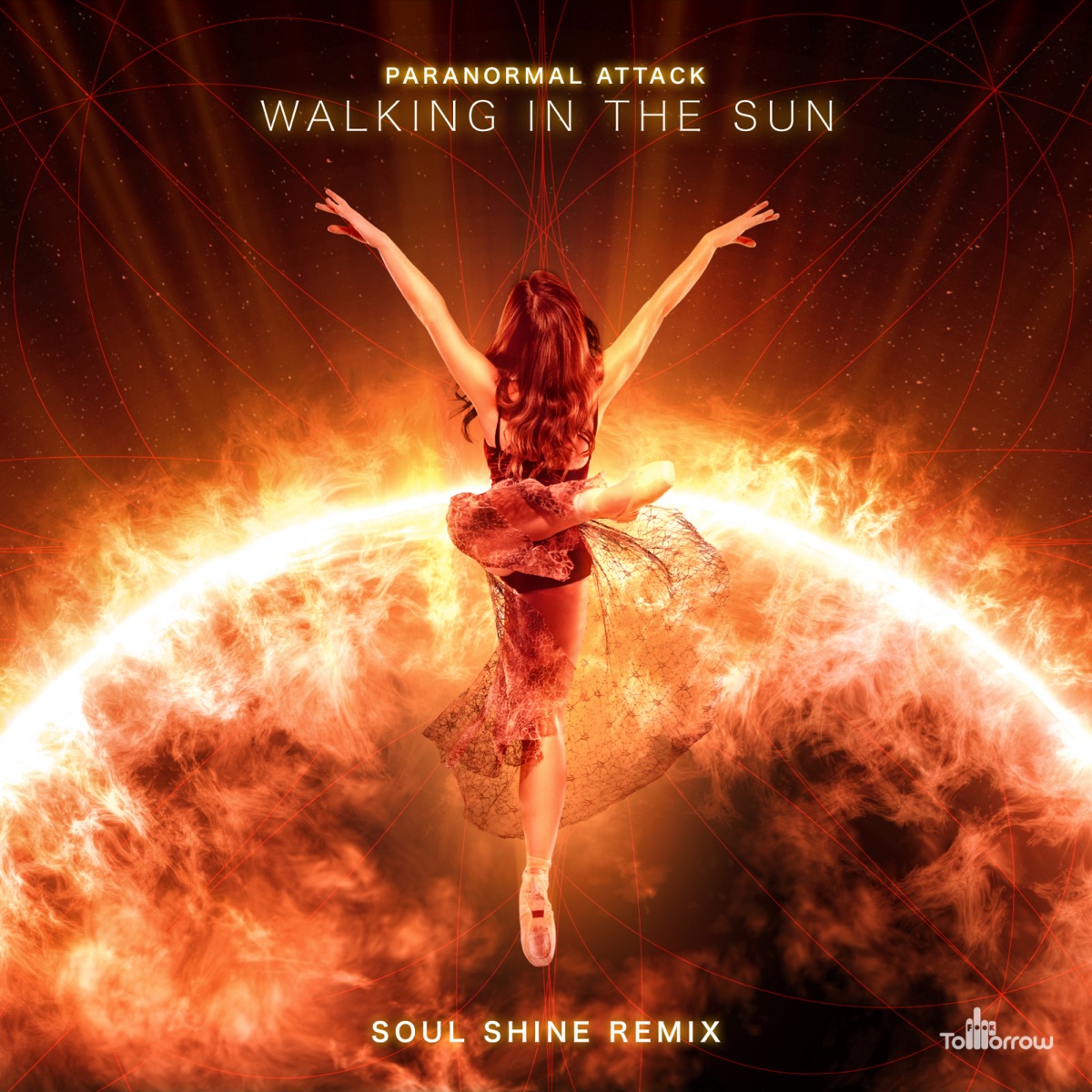 Walking in the Sun (Soul Shine Remix) - Single by Soul Shine & Paranormal Attack album cover
